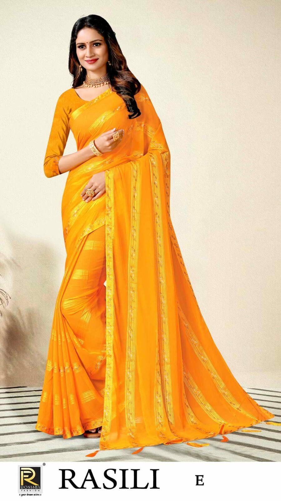 RONISA SAREES RASILI